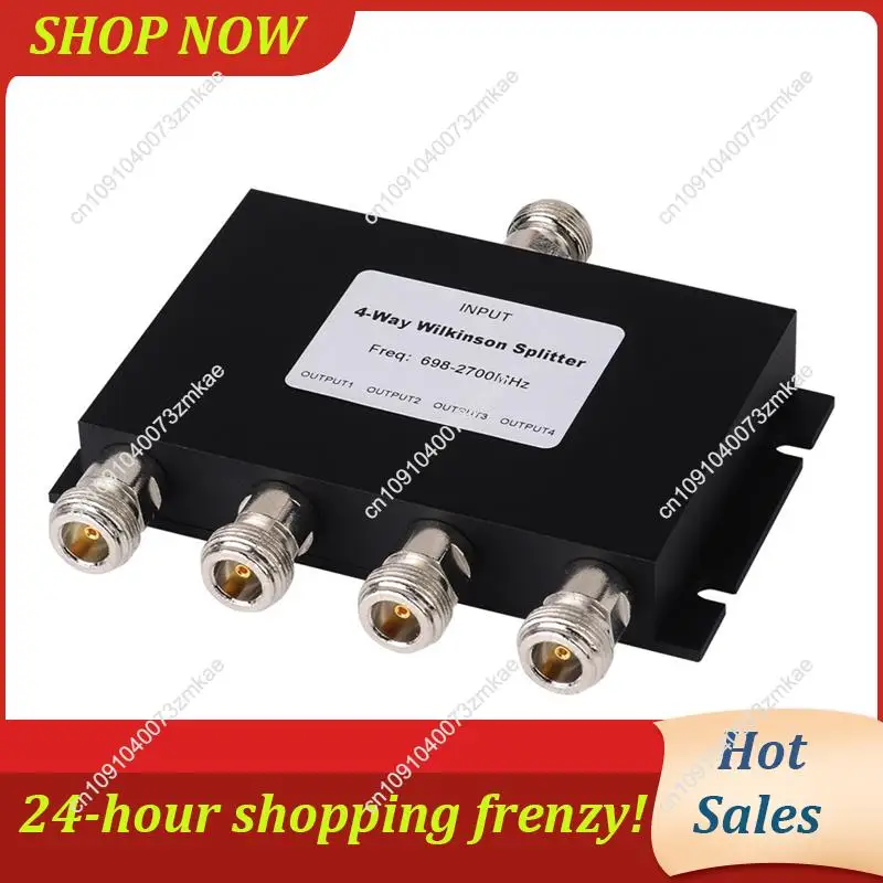 البيع اليومي الفاصل 4 طريقة Microstrip مقسم الطاقة 698-2700Mhz Gsm 4G Lte W-Cdma FDD هوائي مكرر إشارة المحمول