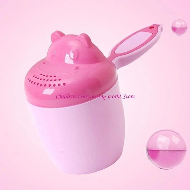 Baby Bath Rinse Toddler Hair Wash tazza shampoo carino tazza da bagno a cascata tazza 425f