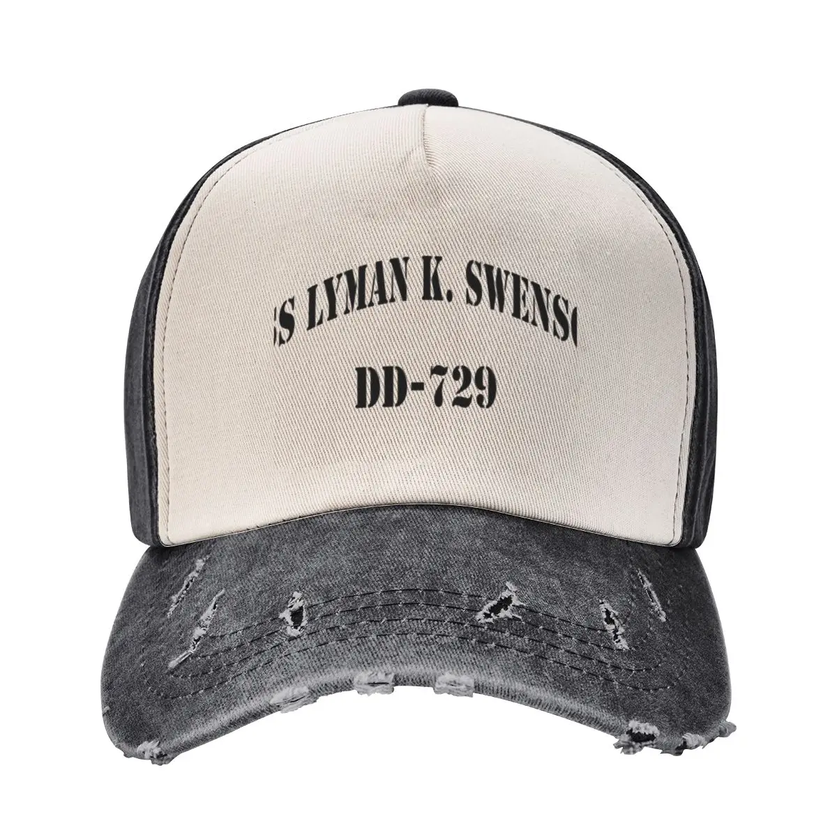 USS LYMAN K. SWENSON (DD-729) SHIP'S STORE Baseball Cap Rugby funny hat hiking hat Vintage Mens Women's