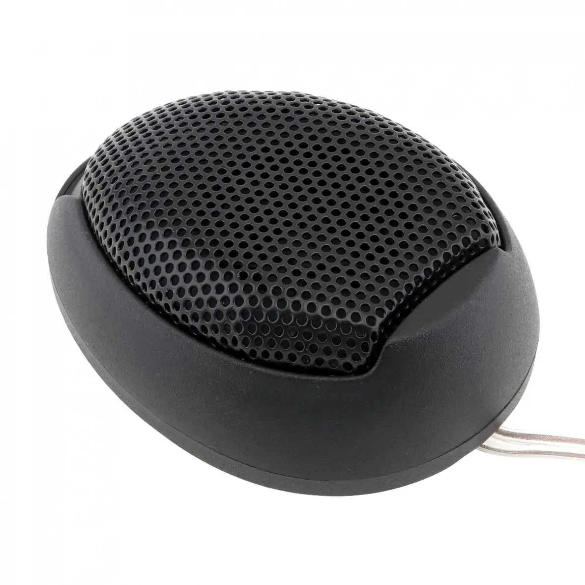 2 ชิ้น 1000 วัตต์ TW-106 สีดําประสิทธิภาพสูงมินิโดมทวีตเตอร์ลําโพง 18c โลหะสเตอริโอลําโพงสําหรับเครื่องเสียงรถยนต์ระบบ