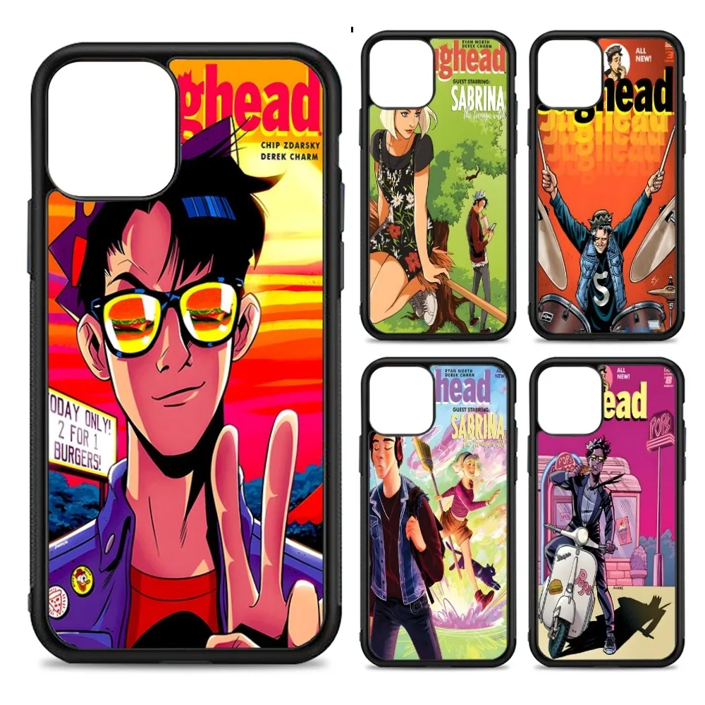 Jughead Phone Case Silicone PC+TPU For Samsung S10 20 30 22 23 24 Plus Lite Ultra Cover