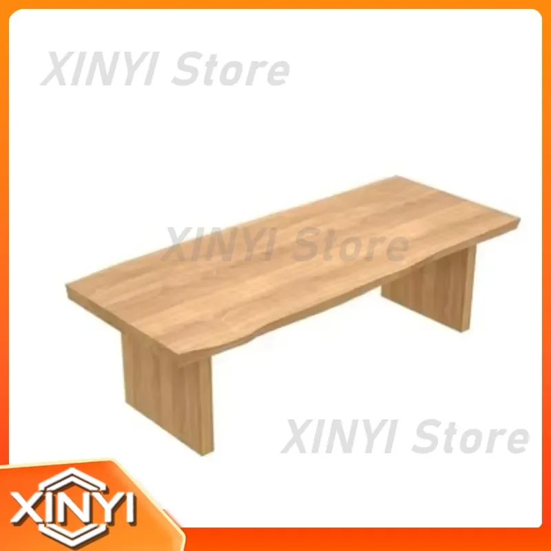 New Chinese Style All-Solid Wood Coffee Table for Tea Art Furniture Set Log Tea Table and Chair Combination for Kung Fu Tea