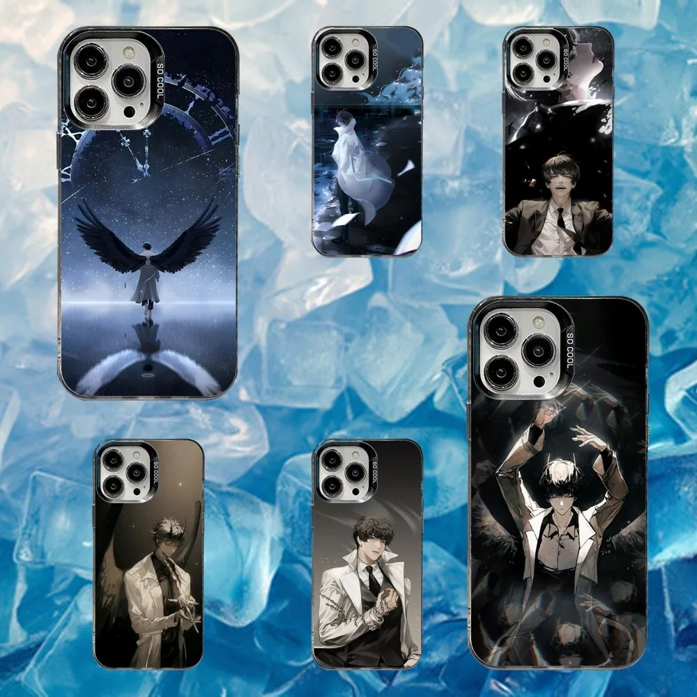 

O-Omniscient V-Viewpoint Phone Case For iPhone 16,15,14,13,12,11,Mini,Pro,SE,MAX White Matte Shockproof Cover