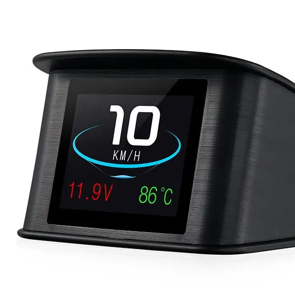 Auto HUD Head-Up Display, Universele Smart Car HUD Digitale Snelheidsmeter met Overspeed Alarm Vermoeidheid Rijden Waarschuwing, voor Truck Bus RV Boot Motorfiets
