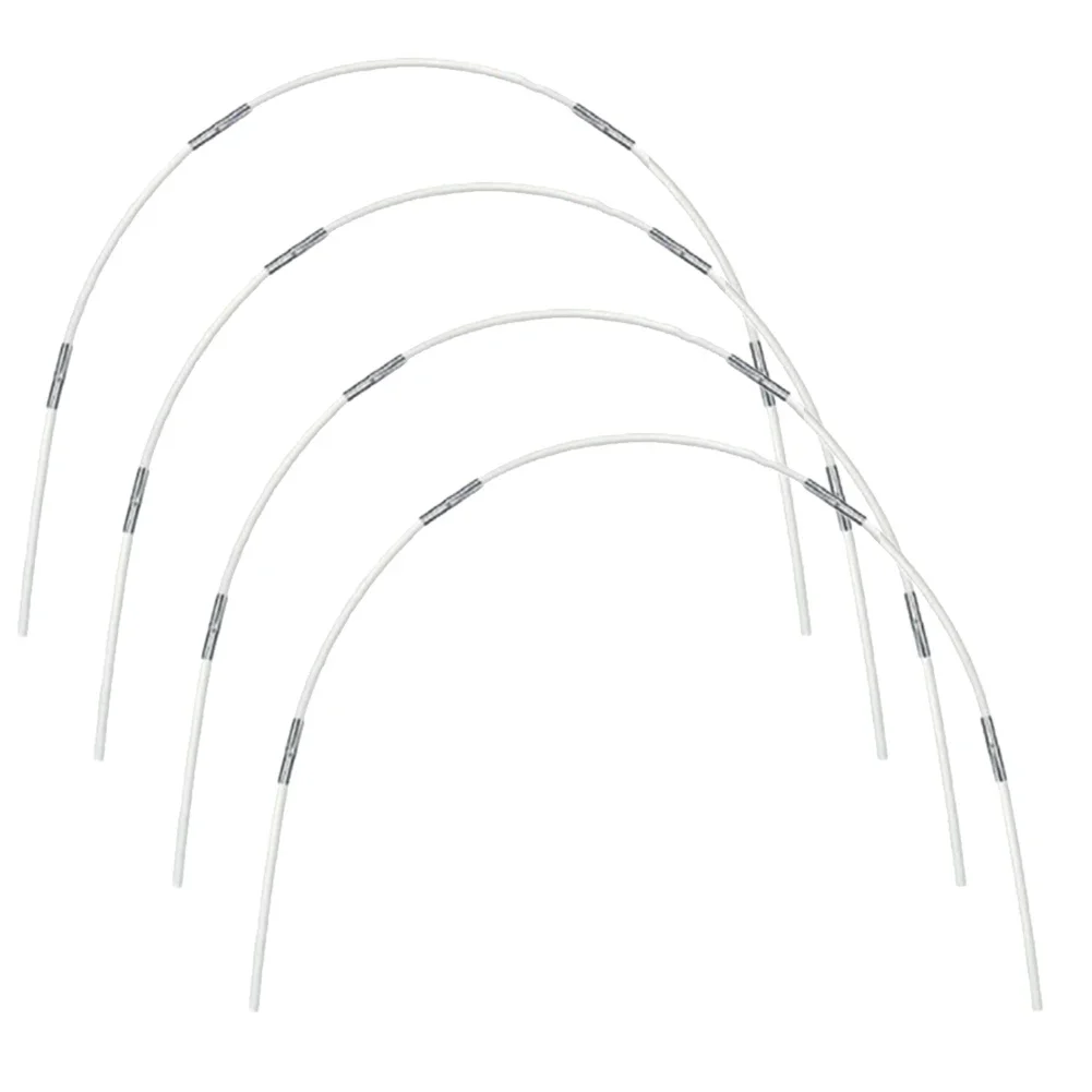 

Совершенно новые соединительные трубки, приподнятая кровать, 43 см * 5 мм, стекловолокно для дворов/овощных садов, садовых обручей для теплиц, набор туннельных обручей