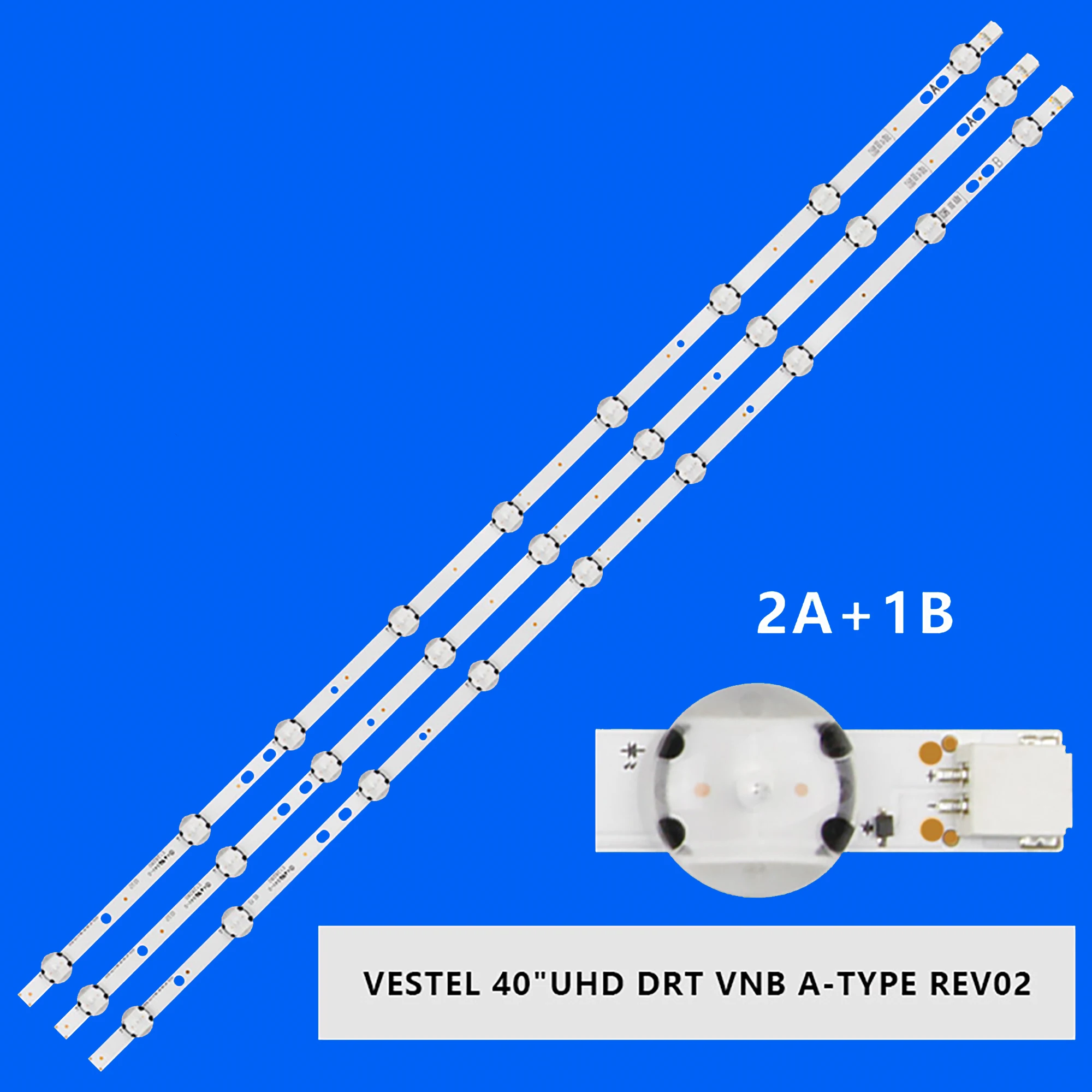 

Лента светодиодной подсветки для LT-40C860 LT-40C880 LT-C40U446A LT-40R500U LT-40R5000U LT-40UB6300 LT-40UD8400 LT-40UB8600 LT-40F9400