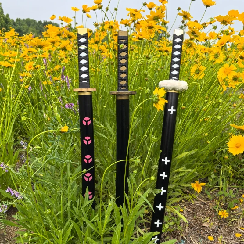 1:1 Cosplay 72cm Zoro Sword Wa Michi Ichi Sword props Katana Ninja Knife Samurai Sword Safety PU Toy home decor