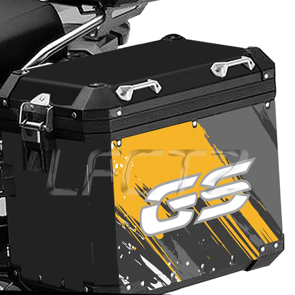 Motorcycle Pannier Aluminum Alloy Box Decal Suitcases Side Box Sticker Fit for R1200/1250GS ADV F850GS F750GS R 1200 1250 GS ADV