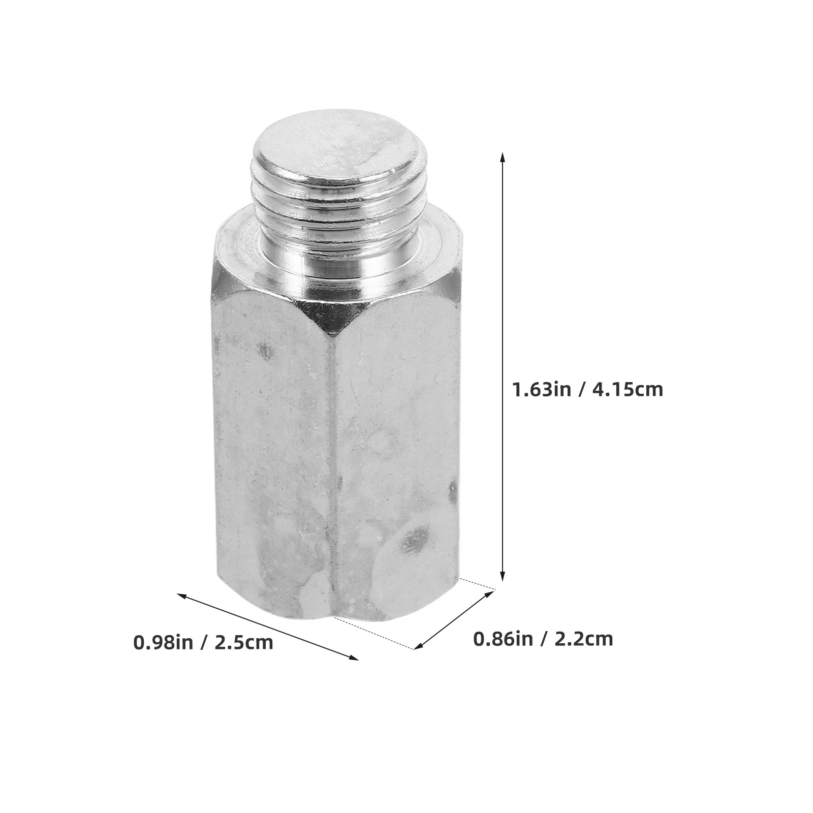 Adaptador de taladro a amoladora Accesorio de taladro eléctrico versátil para pulir y moler Conector de disco de pulido roscado Pesado