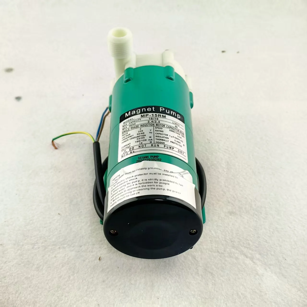AC 110V 220V magnetic drive water pump circulating pump anti-corrosion MP-15RM