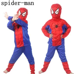 Spiderman Clothes For Toddler Kids Boys Children Tops + Pants Set Mask Cosplay Costume Pajama Girls Long Sleeve Baby Sleepwear