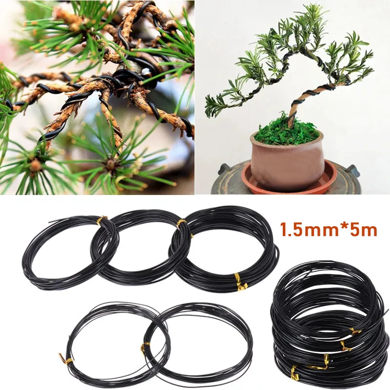 Garden Wires Anodized Bonsai Supplies 5M/1roll Wire Quality