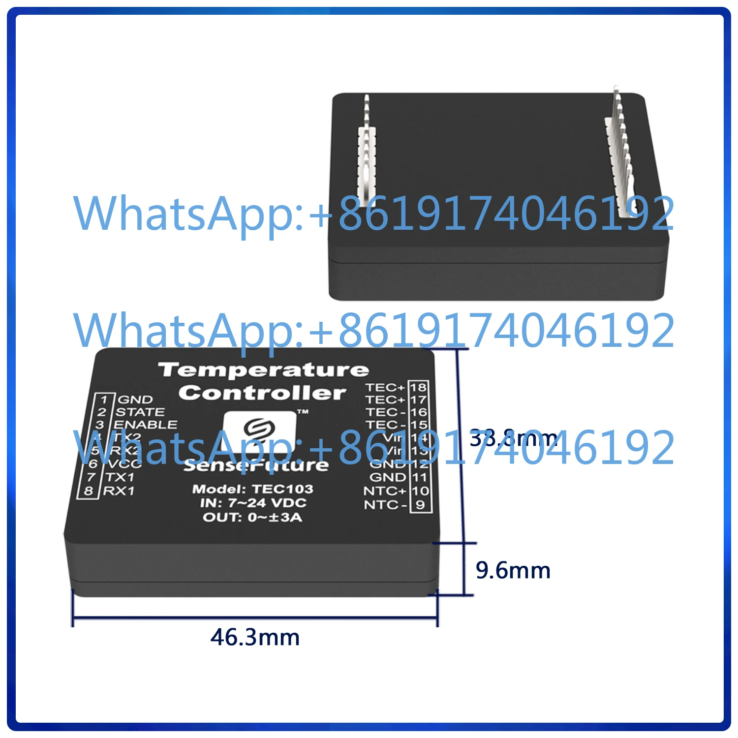 1PCS Semiconductor cooling sheet thermostat crystal microcomputer digital PID temperature controller