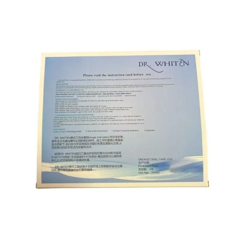 Dental Tooth Whitening Set 35% HP Bleaching Gel Set for Personal Tooth Whitening Dental Material Tooth Brightening Whitening Set