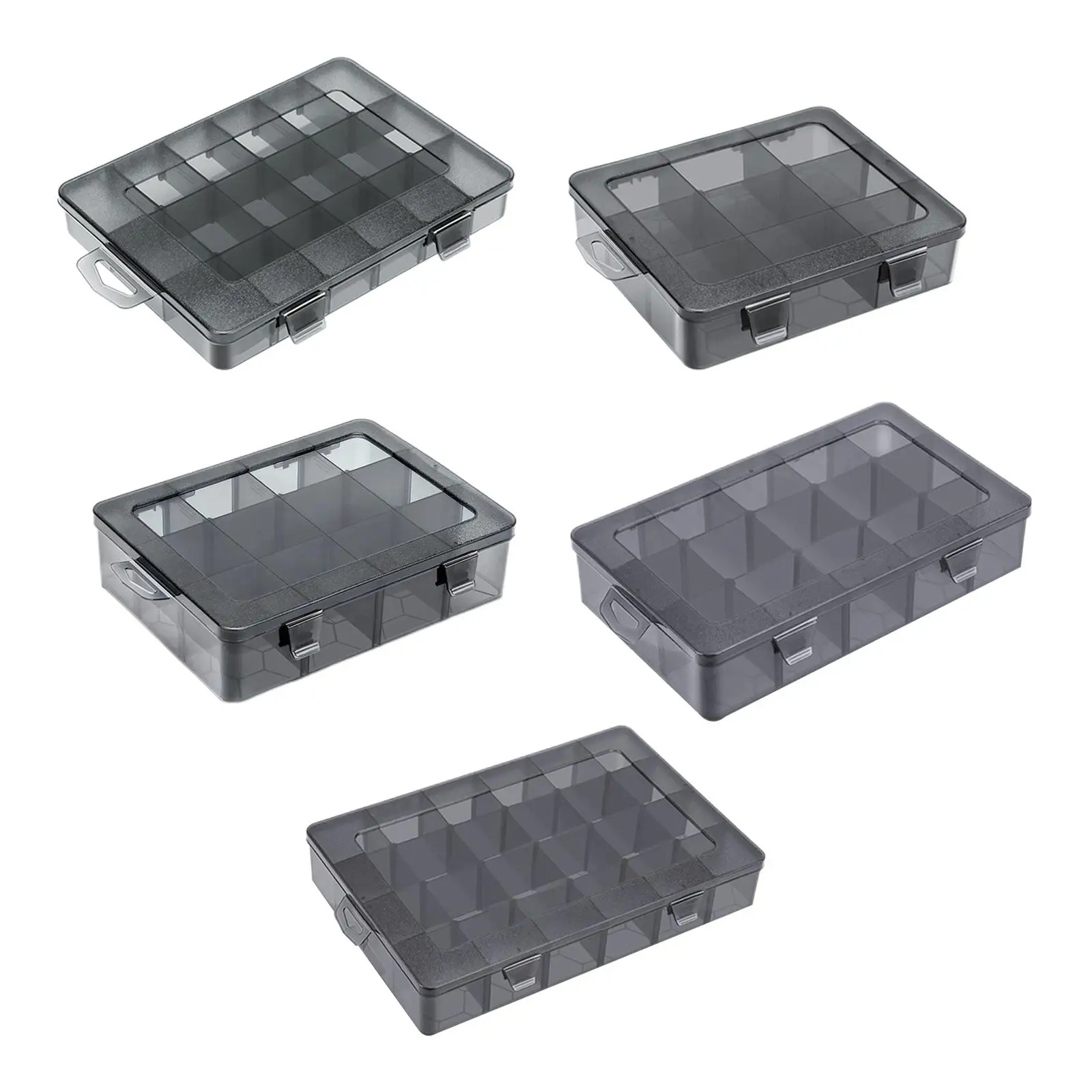 Tool Storage Box Organizer Container Case Organizing for Jewelry Earring Screws Nuts Bolt Small Accessories Hardware