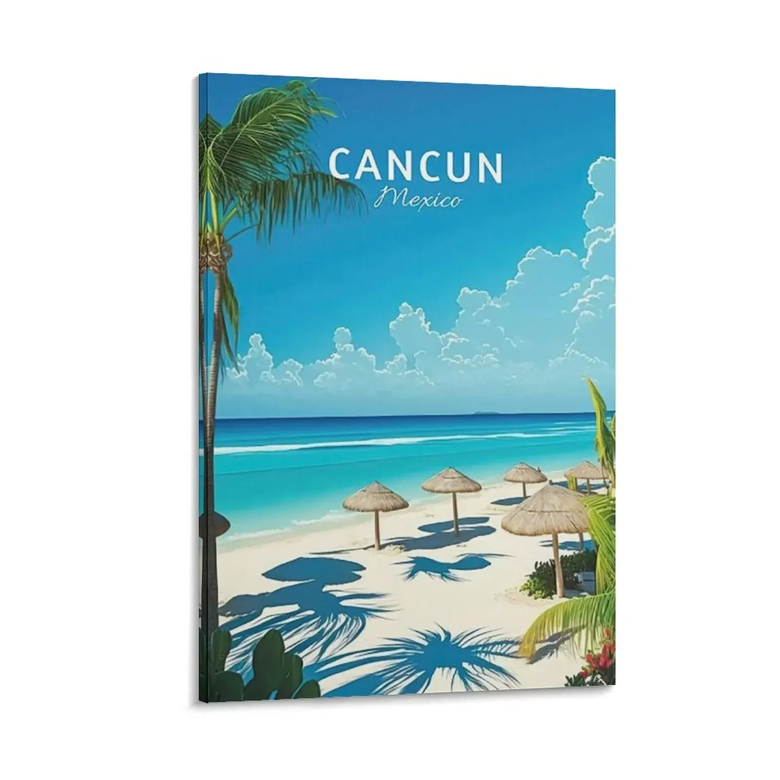 

Cancun Poster Canvas Painting wall decoration paintings wallpapers home decor