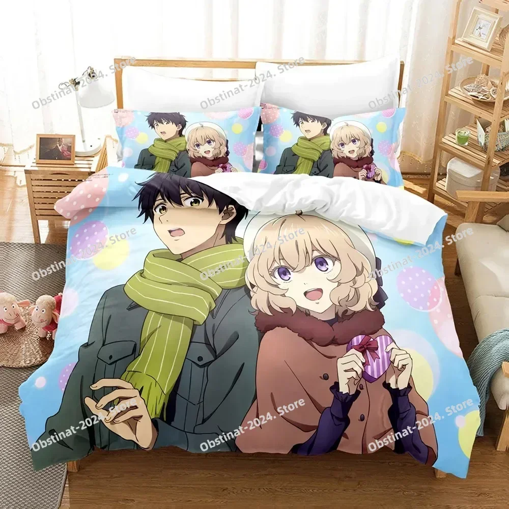 3D Anime InSpectre Fictitious reasoning Bedding Set Duvet Cover Full Queen King Size Pillowcase Bed Printed Aldult Kid Bedroom 3