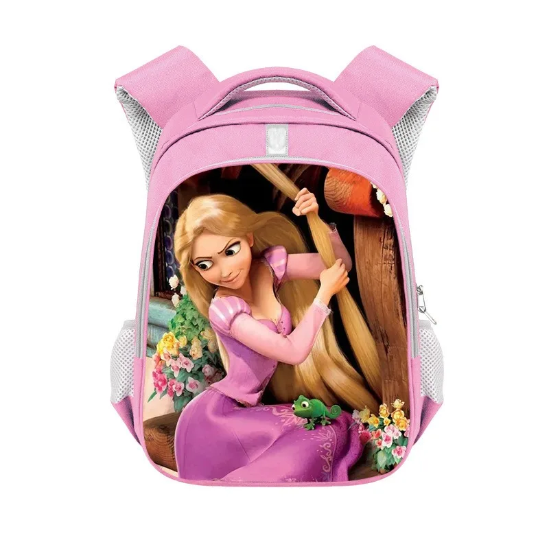 Disney Rapunzel Pei Le Bag Trend Backpack Large Capacity Cartoon Student Backpack Fashion Kawaii Girl Pericardium Bag Girl Gift