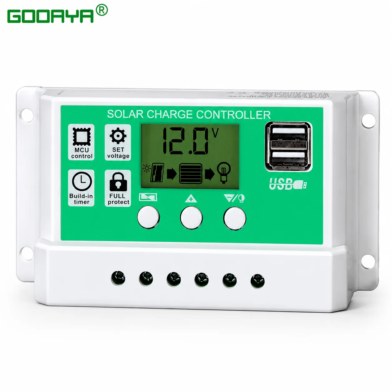 Solar Panel Power Charge Controller 30A 100A PWM 12V 24V 1920W Solar Panel Charger Discharge Regulator for Lithium Batteries