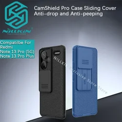 Nillkin For Xiaomi Poco X6 X5 Pro/Redmi Note 13 Pro Plus CamShield TPU border PC hard shell phone case protective cover