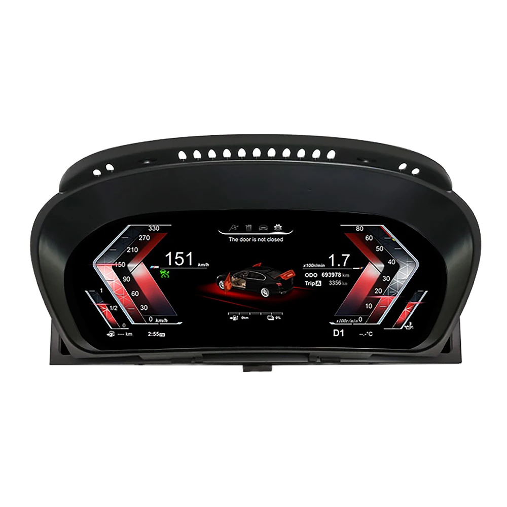 Panel De Instrumentos Digital De 12.3" HD Para BMW X5 E70 Y X6 E71 (2006-2013) - Velocímetro Con Arranque Rápido, Plug&Play, Múltiples Idiomas