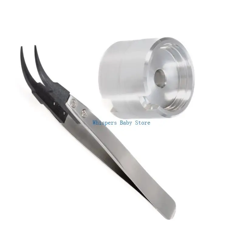 U90E Movement Holder Bracket with Tweezers for NH35 NH36 7S26 7S36 Watch Repair Assembly Watch Repair Services
