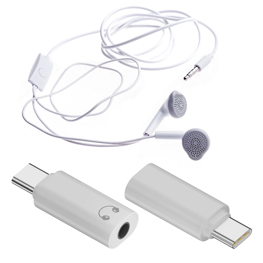 USB Type C To 3.5mm Aux Adapter USB C To 3.5 Jack Audio Cable Earphone Cable Converter for iPhone 15 Samsung Galaxy S24