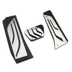 Gas Brake Rest Pads Pedal Cover Car Pedals for BMW 5 Series G30 G31 G38 520d 520i 525i 528i 530i 2017 - 2021 Parts