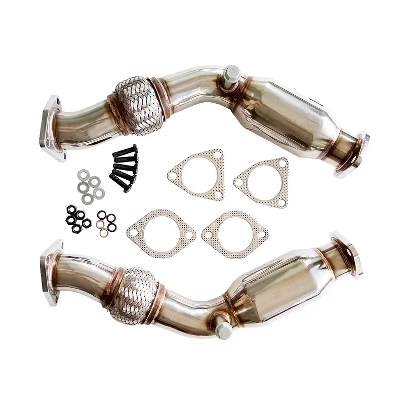 For Niss*an 03-06 350Z Z33 G35 V35 VQ35DE Staight Test Pipe Without Catalytic