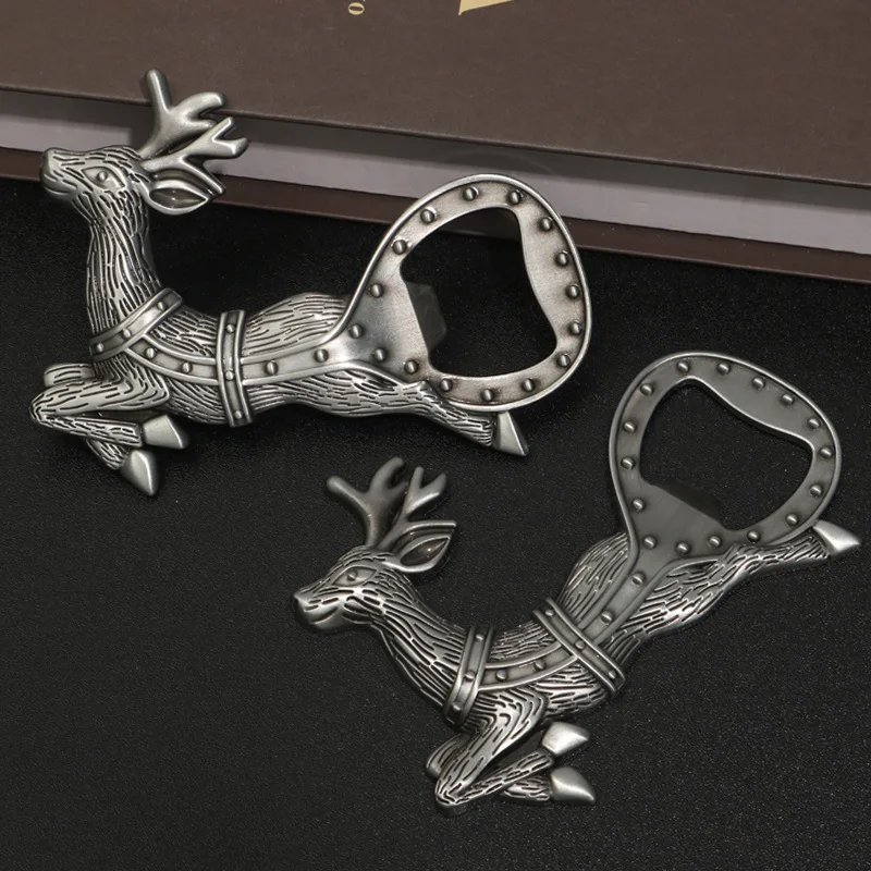 

Metal Moose Bottle Opener & Fridge Magnet