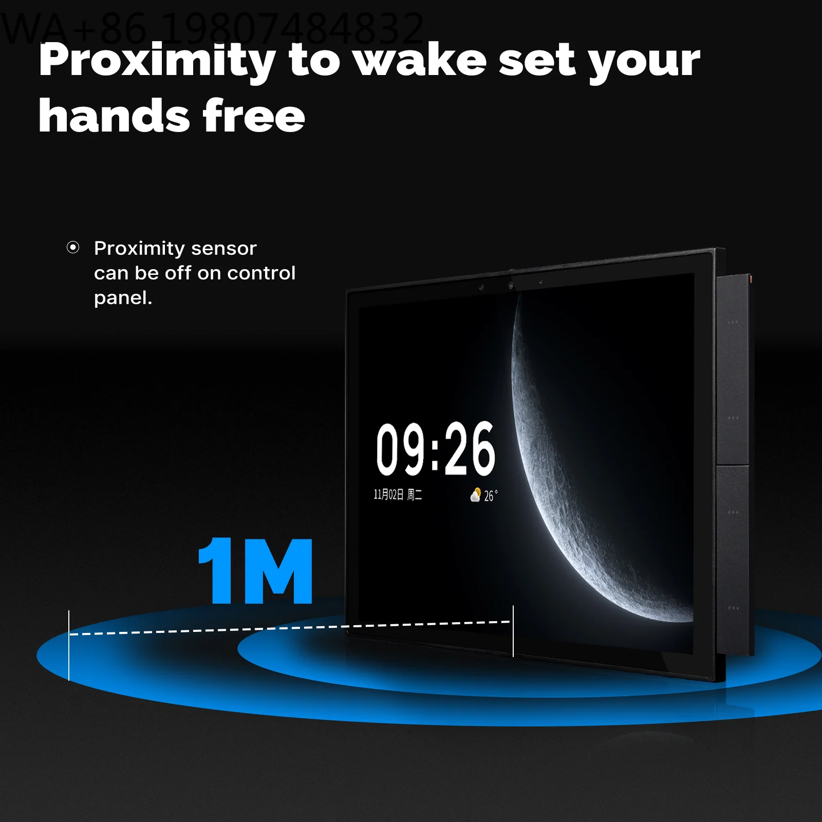 10.1 Inch Large IPS Touch Screen Smart Home Central Panel WiFi Zigbee Gateway Whole House Intelligent Management System