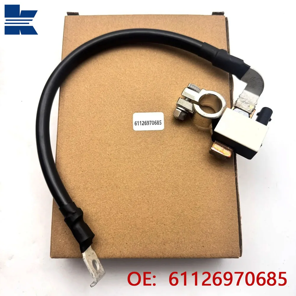 New  2Pins Negative Battery Cable Terminal IBS Sensor For BMW E90 E91 E92 E93 OE:61126970685 61127838585 61127616200