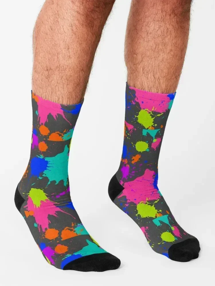 Splat attack Socks winter gifts crazy cool Boy Socks Women's