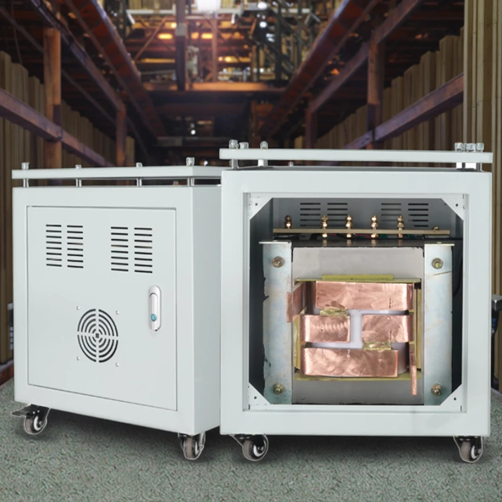 Custom BK 15KVA Power Transformer Single Phase Cooling Fan 9V 13V  Step up Transformer for Machines and Equipments