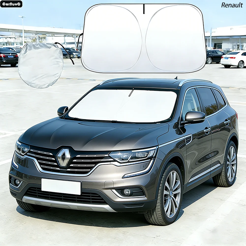 

Car Windshield Sun Shade For Renault Koleos 2016-2023 Sunshade Sun Visor Protector UV Heat Shield