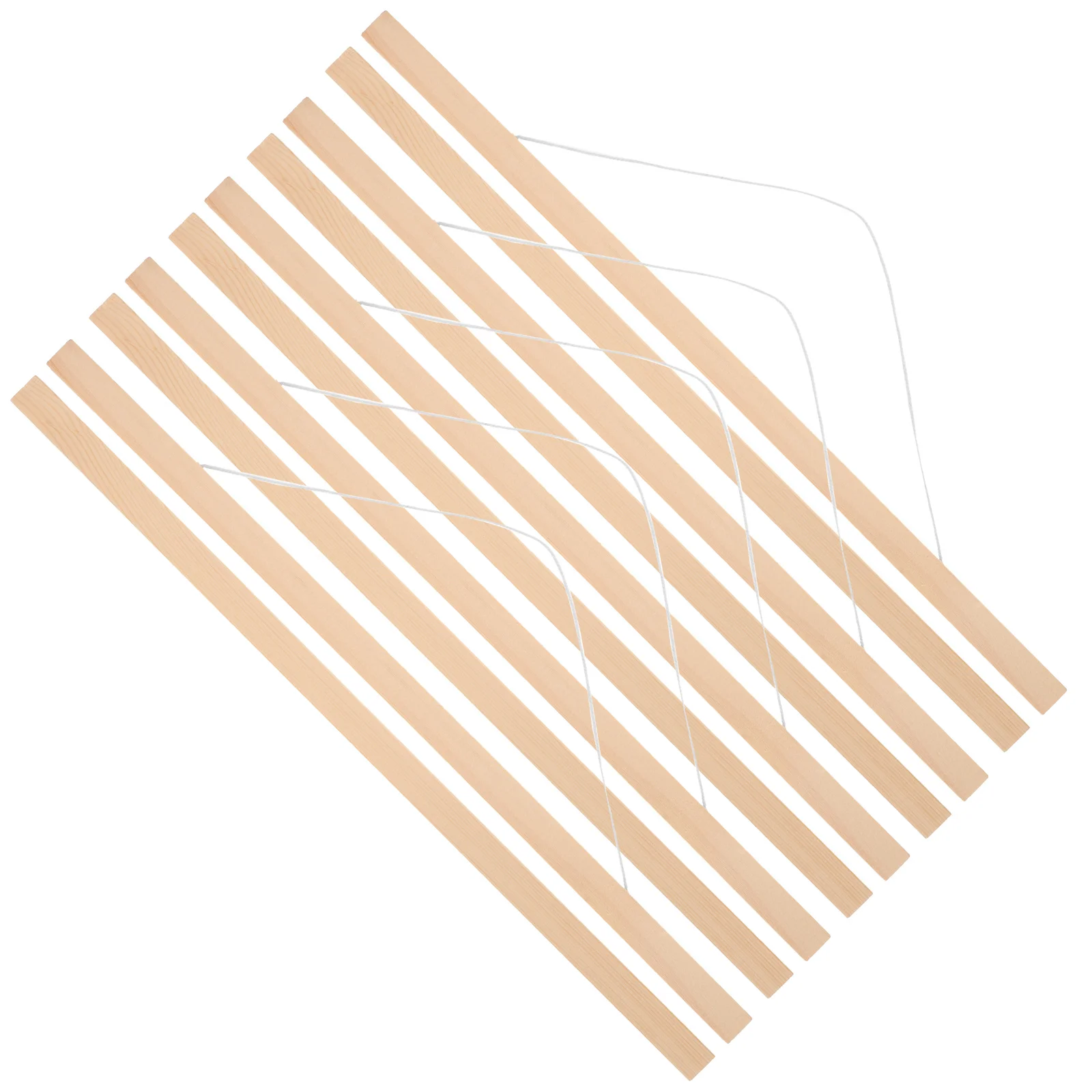 

5Pcs Wooden Scroll Hanger Rod Natural DIY Poster Frame Painting Hanging Display Artwork Wall Decor DIY Wood Poster Hanger