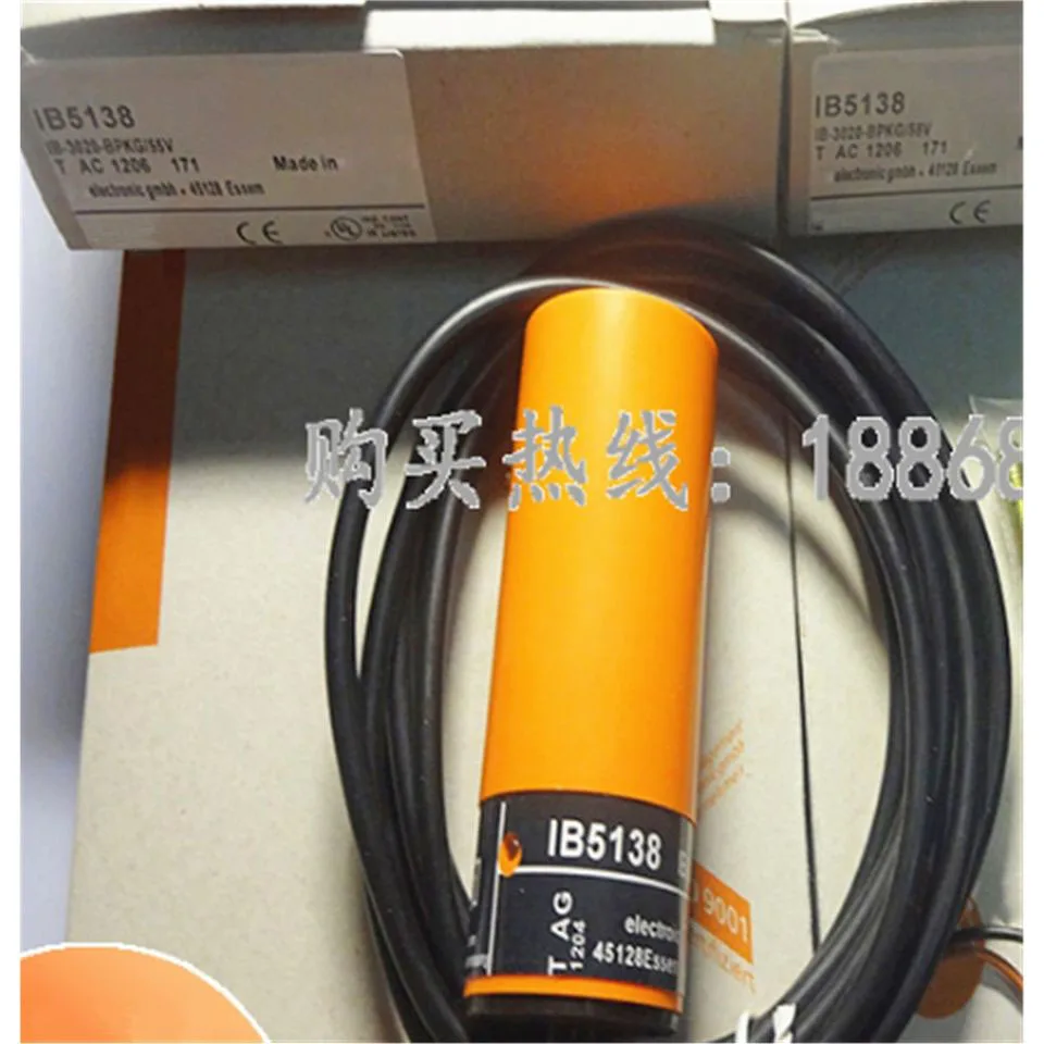 

IB5138 Proximity Switch Inductive Sensor M34 Sensing Range 20 mm DC PNP NO IB-3020-BPKG/55V