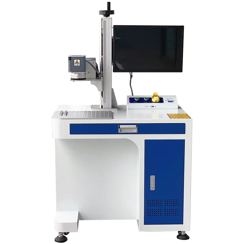 Fiber/Co2/uv  marking machine with visual positioning system camera  marking machine