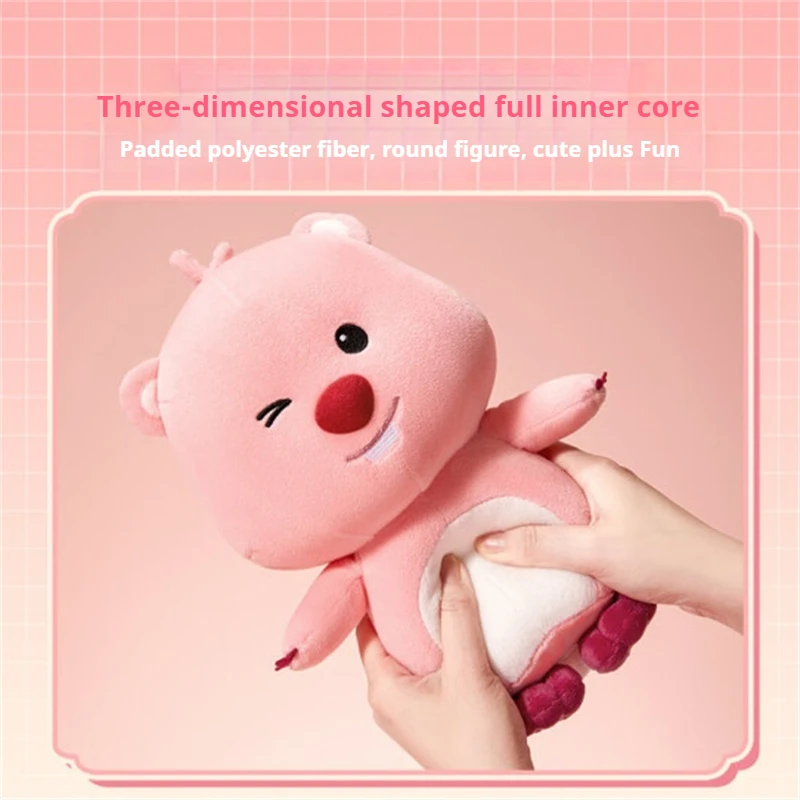 Miniso Loopy Series Kawaii Wink Expression On Girls Anime Standing Doll Plush Toys Bulk Plushies Doll Gifts Stuffed Animal Stora