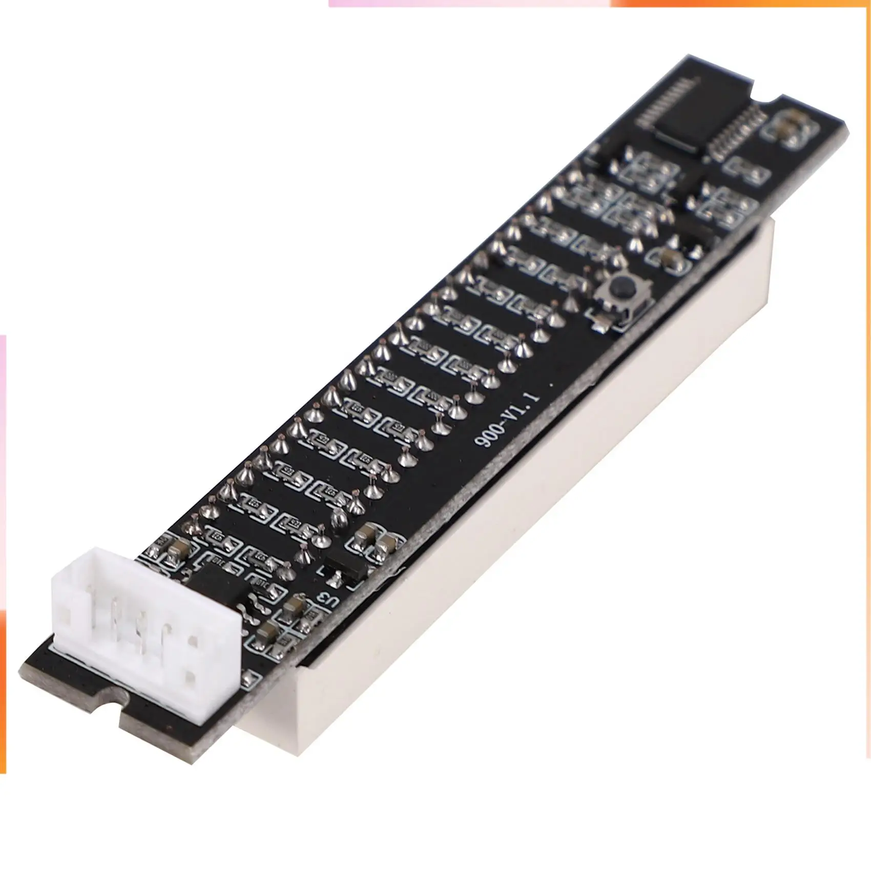 A92Z 2X Mini Dual 12 Level Indicator VU Meter Stereo Amplifier Board Adjustable Light Speed Board