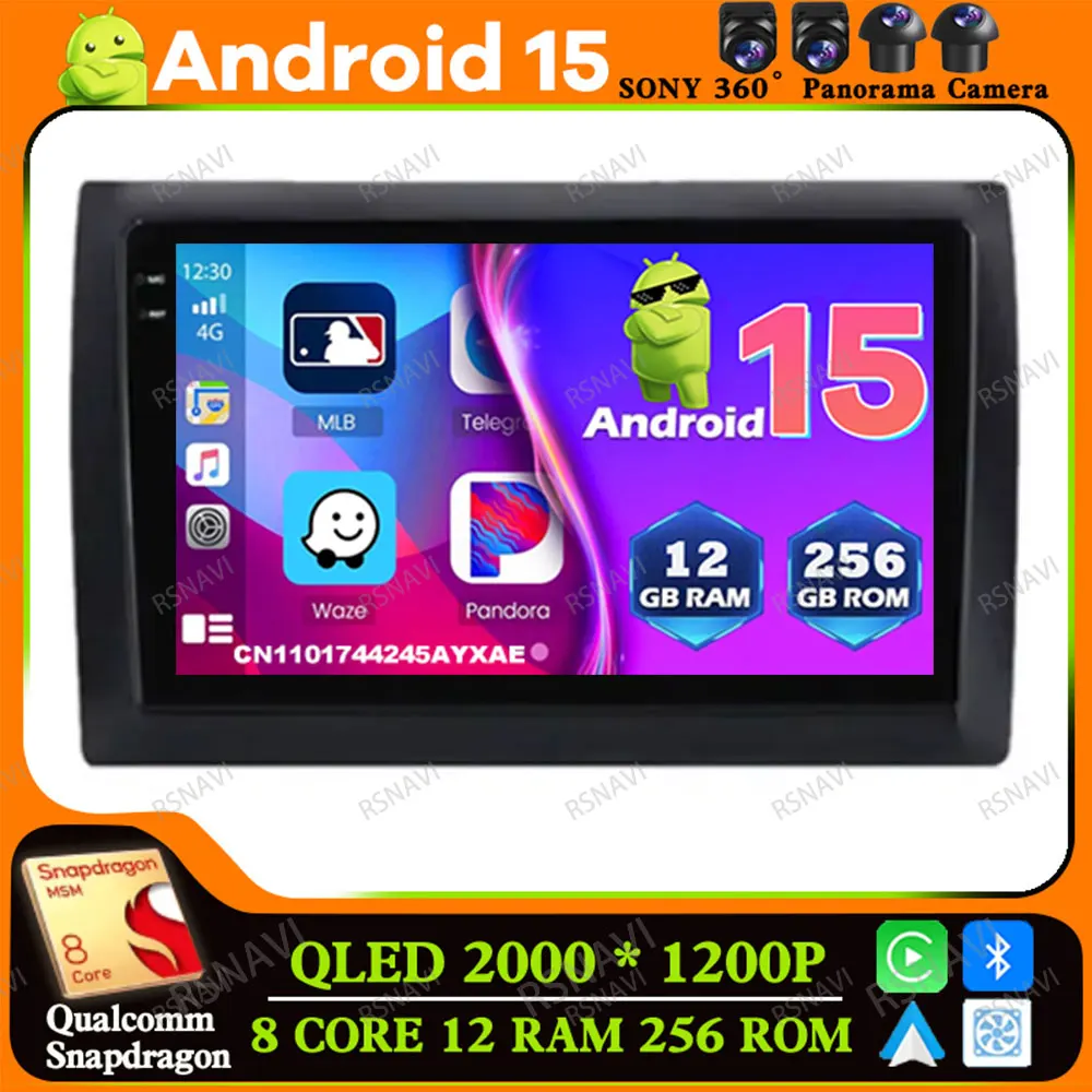 Android 15 Car Radi…