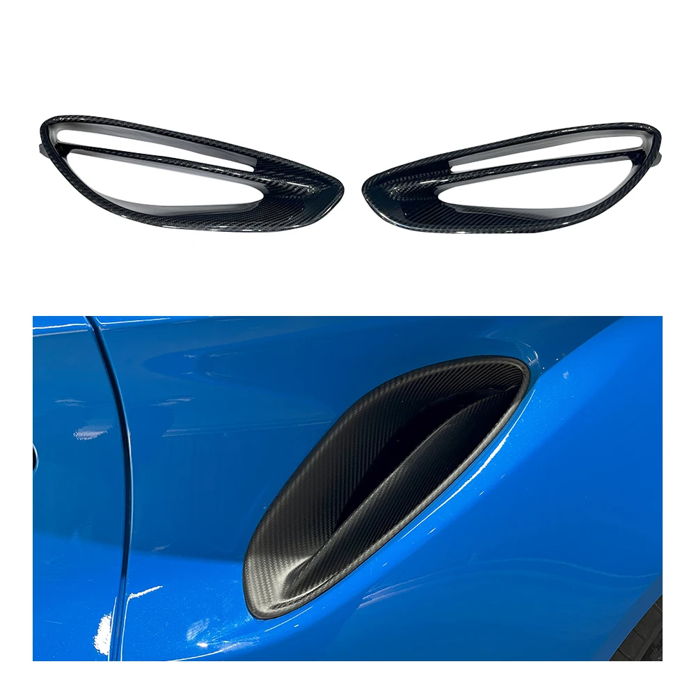 

OEM Style Real Dry Carbon Fiber Side Air Vents Rear Positioned Fender Flares for Lotus Emira Body Kit