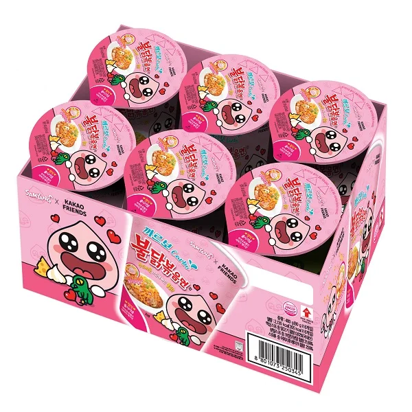 Mie Ayam goreng api Samyang Karbo 70g X6 mulut