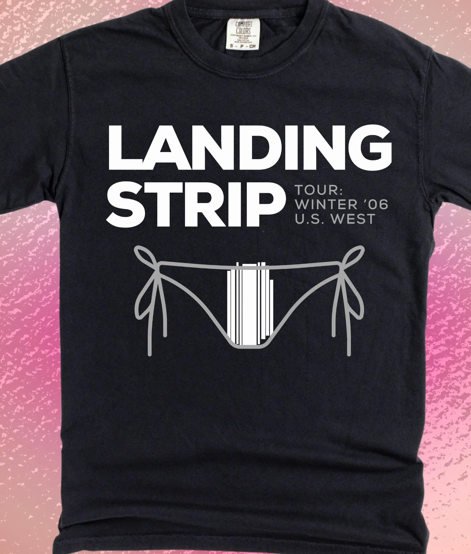 شرائط الهبوط حفلة موسيقية غامضة من فرقة تحمل اسمًا مستوحىًا من صبغة سمور مستطيلة #1