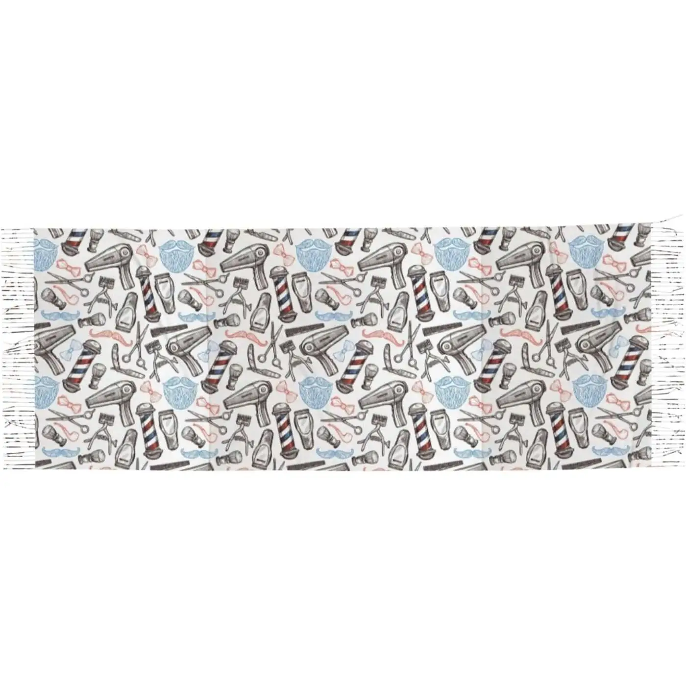 Gezellige zachte mooie zeesterprint kwastjes sjaal kasjmier grote deken sjaal sjaal voor dames herfst winter