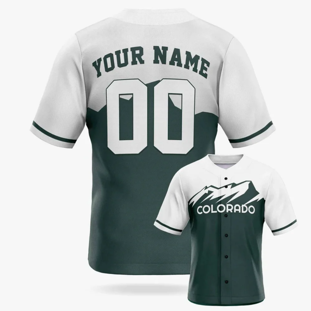 Custom City Baseball Jersey - Chicago - Design Your Own 3D Printed Men For Women Shirt Casual Team Shirts