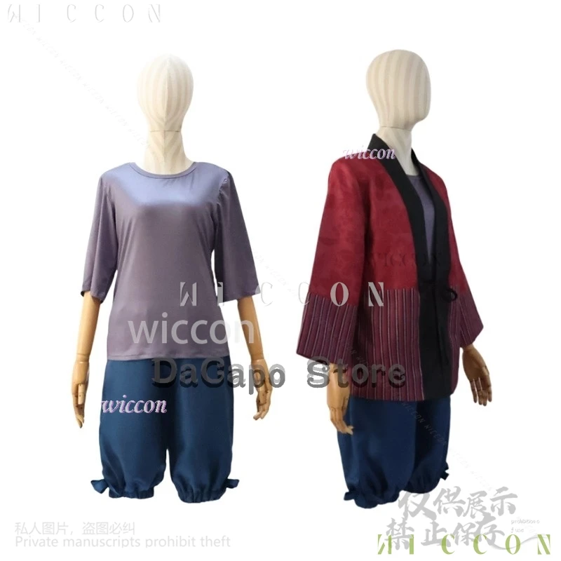 توربو الجدة تأثيري تابو بابا أنيمي Dandadan تأثيري ثوب الكيمونو الياباني موحدة زي كوس ثلاثية الأبعاد الطباعة قناع هالوين لعب الأدوار