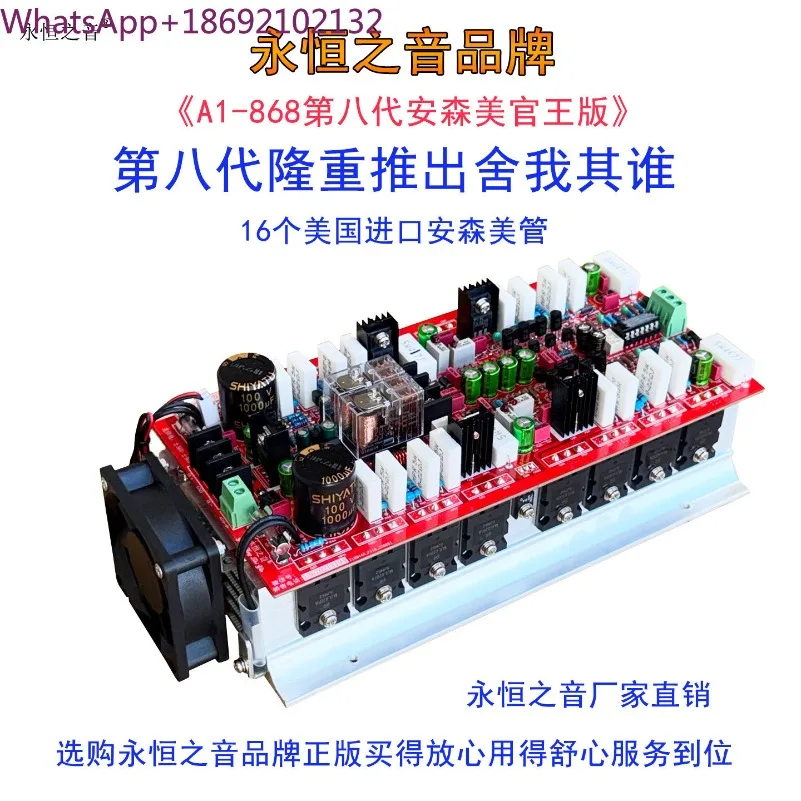 Newly upgraded A1 8th generation US imported 4281/4302 partial A high-power HIFI power amplifier board
