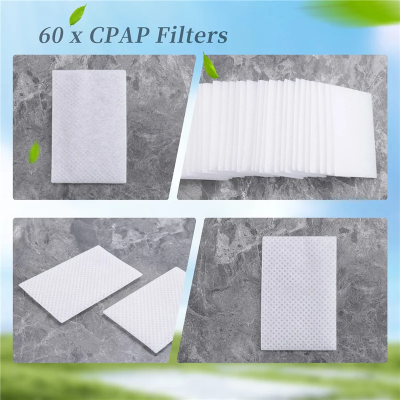 N75R-Ultra Fine Disposable Filters For Resmed Airsense 10/ Aircurve 10 /S9 Series Machines Replacement CPAP-Filters