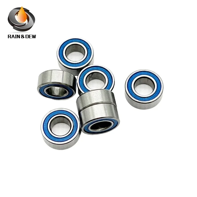 6802RS Ball Bearings  10PCS 15x24x5 mm ABEC-7 6802-2RS Blue Sealed Hobby Electric RC Car Truck 6802 RS 2RS Bearing